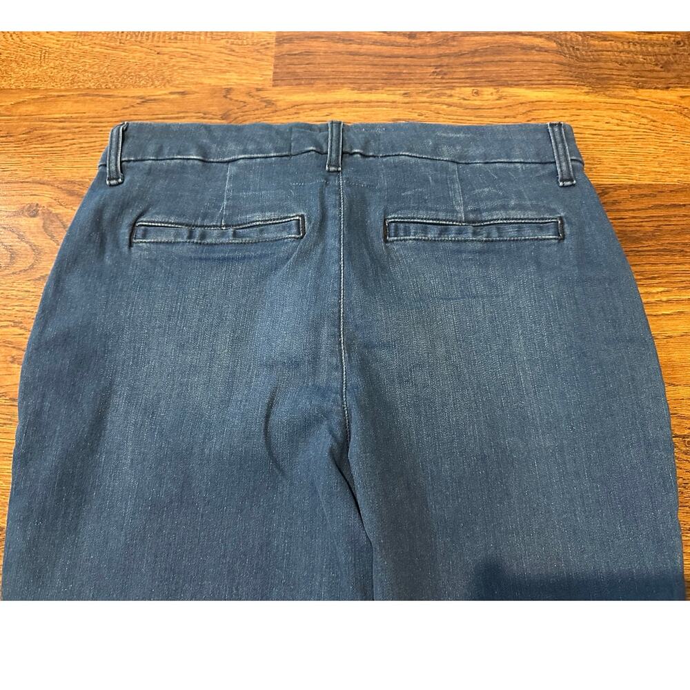 Frank & Eileen Wicklow 1977 Wash Italian Crop Chinos Women’s Size 10 Designer - Picture 4 of 10